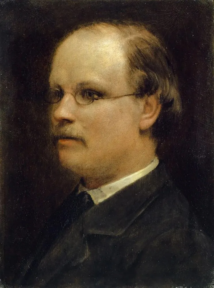 Gemälde Portrait des Professors Fritz Burckhardt-Brenner - Arnold Böcklin | Kunstdruck