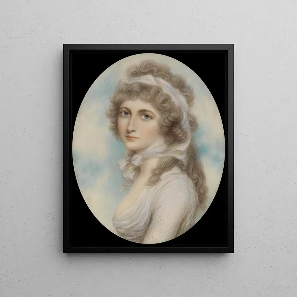 Gemälde Portrait einer Dame - Andrew Plimer