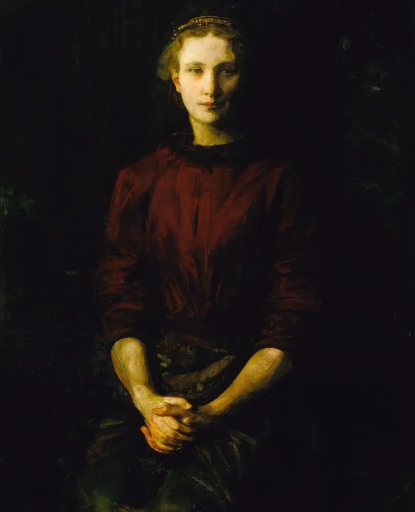 Gemälde Portrait einer Dame Mme William B. Cabot - Abbott Handerson Thayer | Kunstdruck