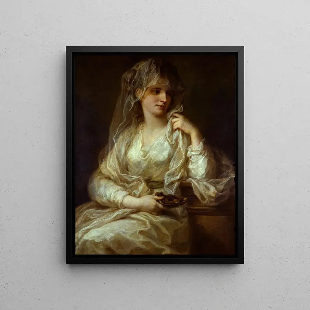 Gemälde Portrait einer Dame Vestalin - Angelica Kauffman | Kunstdruck