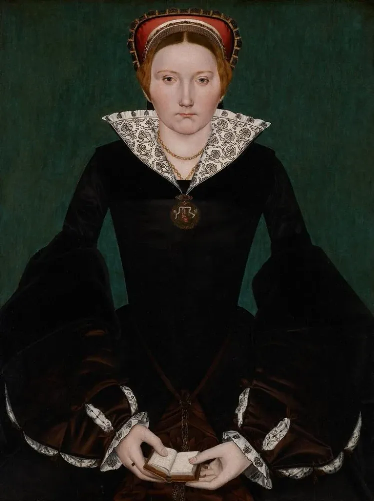 Gemälde Portrait einer edlen Frau - Anonym | Kunstdruck