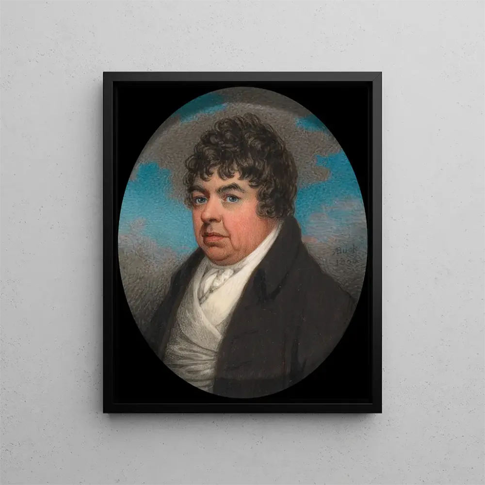 Gemälde Portrait eines Edelmanns - Adam Buck | Kunstdruck