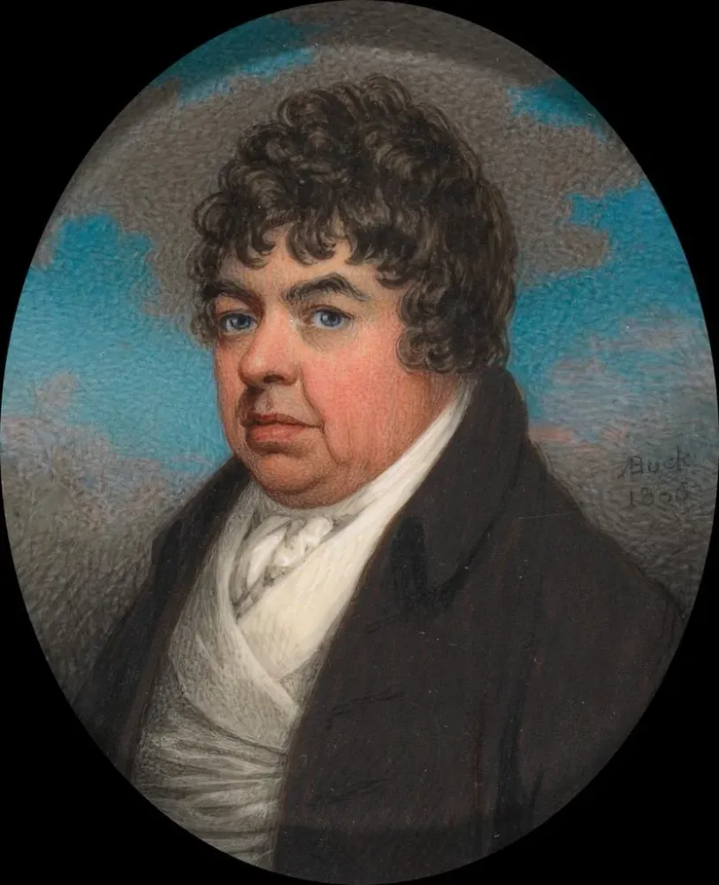 Gemälde Portrait eines Edelmanns - Adam Buck | Kunstdruck