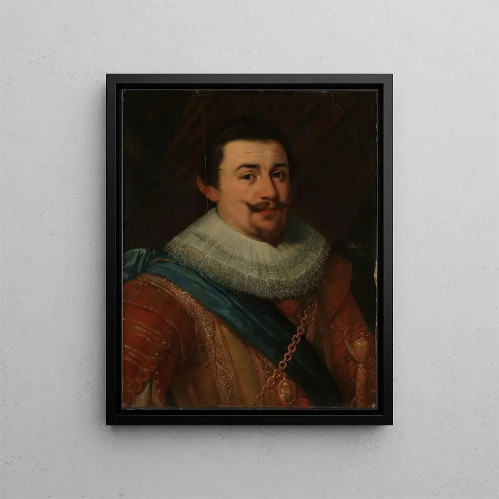 Gemälde Portrait eines Generals - Anonym | Kunstdruck
