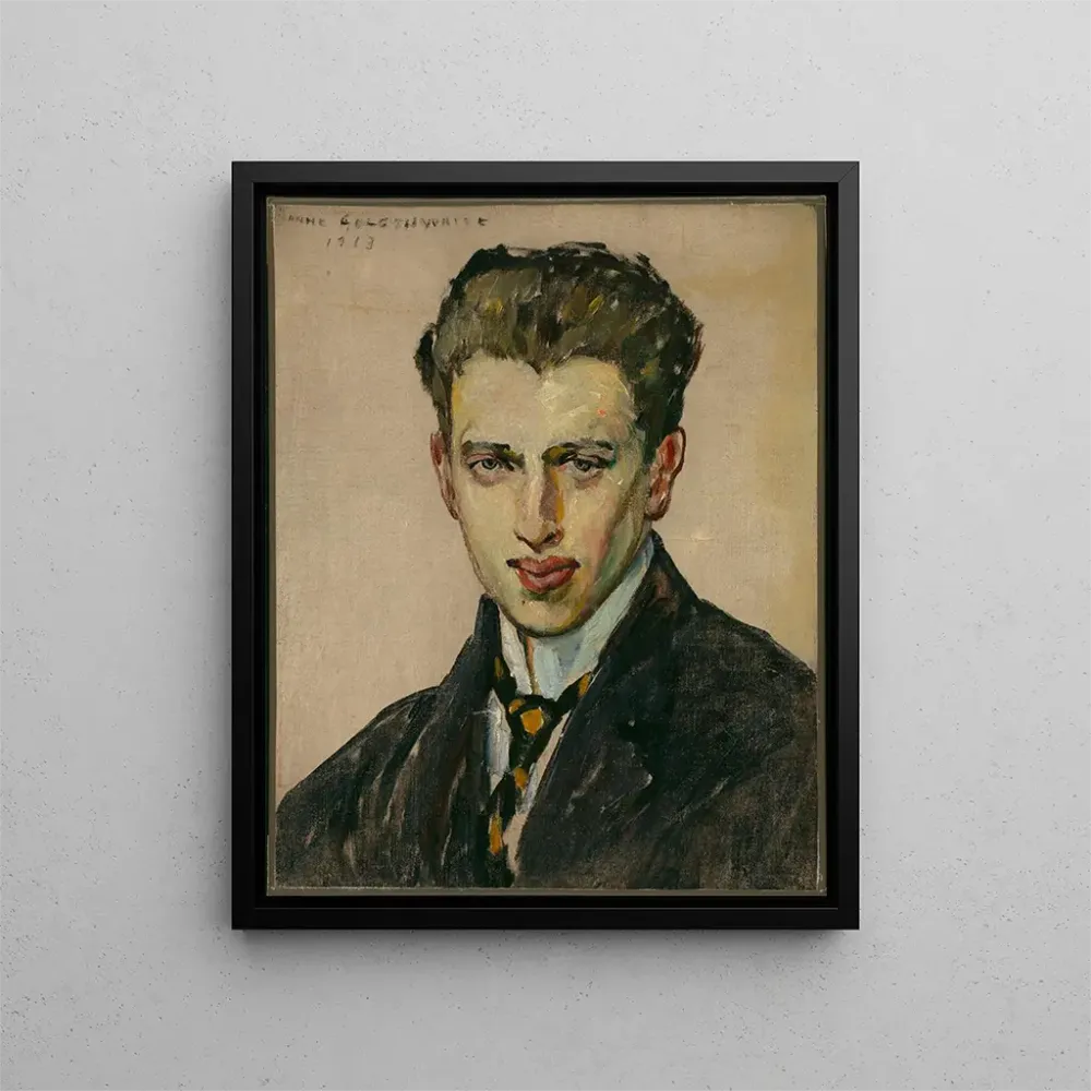 Gemälde Portrait eines jungen Mannes - Anne Goldthwaite | Kunstdruck