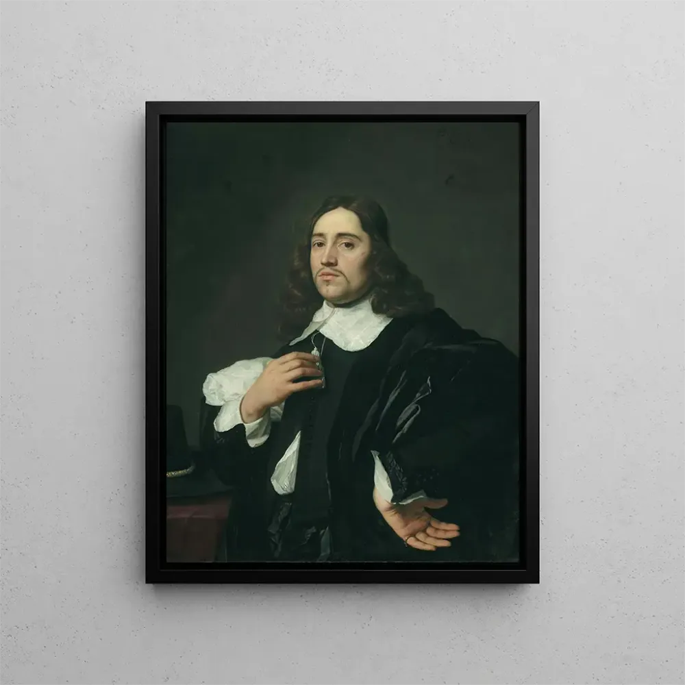 Gemälde Portrait eines jungen Mannes - Bartholomeus van der Helst | Kunstdruck