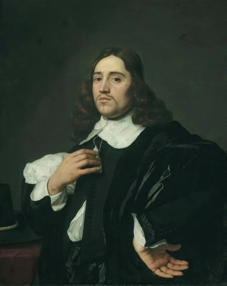 Gemälde Portrait eines jungen Mannes - Bartholomeus van der Helst | Kunstdruck