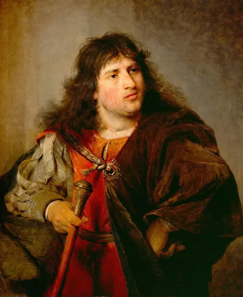 Gemälde Portrait eines Mannes - Aert de Gelder | Kunstdruck