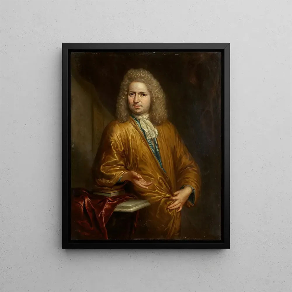 Gemälde Portrait eines Mannes - Arnold Houbraken | Kunstdruck