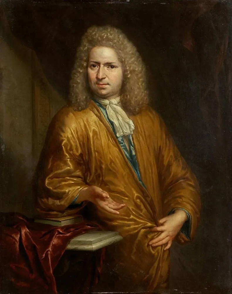 Gemälde Portrait eines Mannes - Arnold Houbraken | Kunstdruck