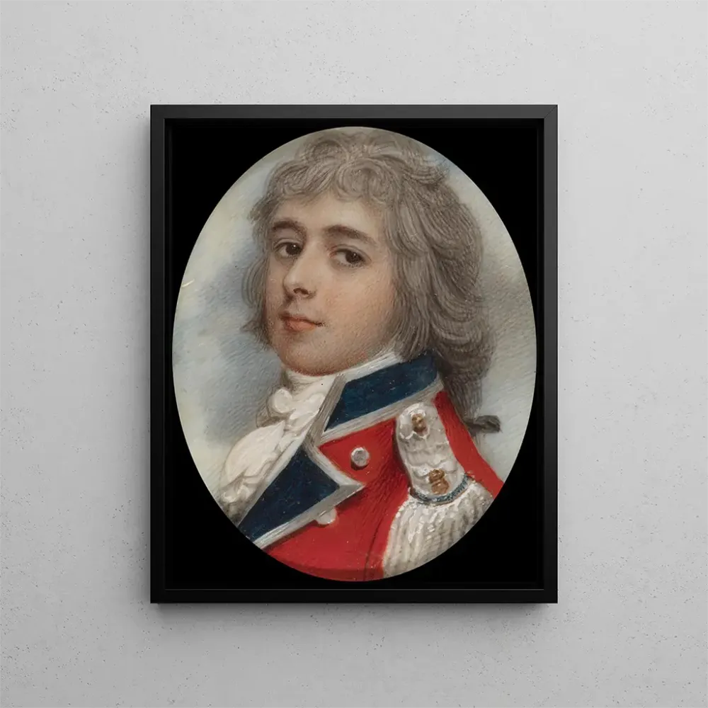 Gemälde Portrait eines Marineoffiziers - Andrew Plimer | Kunstdruck