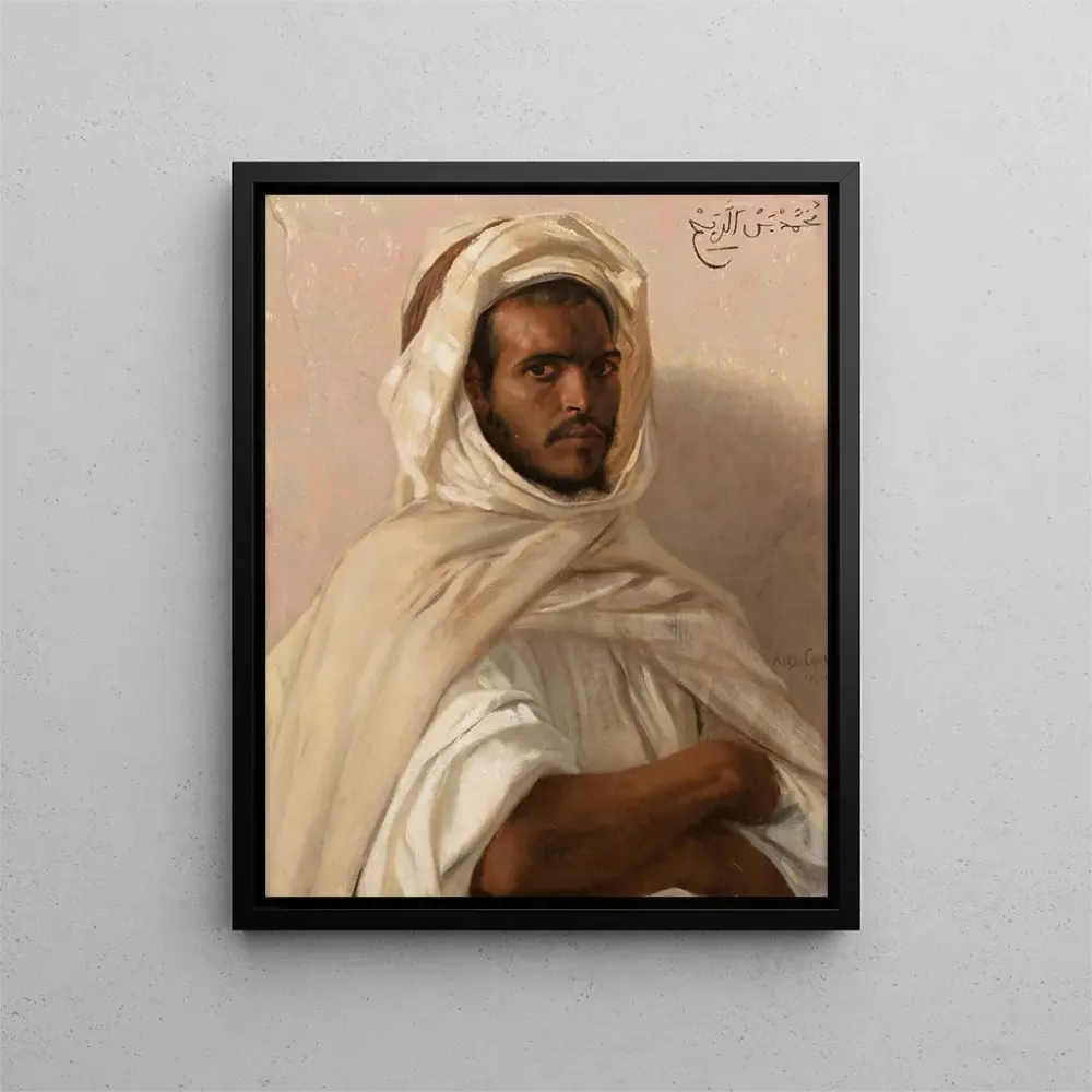 Gemälde Portrait eines Nordafrikaners - Alexandre Cabanel | Kunstdruck