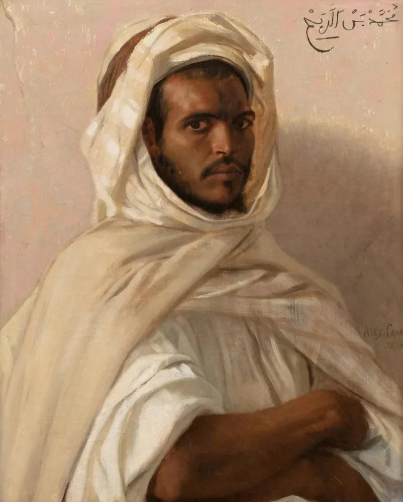 Gemälde Portrait eines Nordafrikaners - Alexandre Cabanel | Kunstdruck