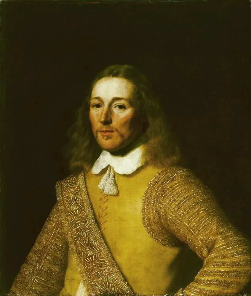Gemälde Portrait eines Offiziers - Bartholomeus van der Helst | Kunstdruck