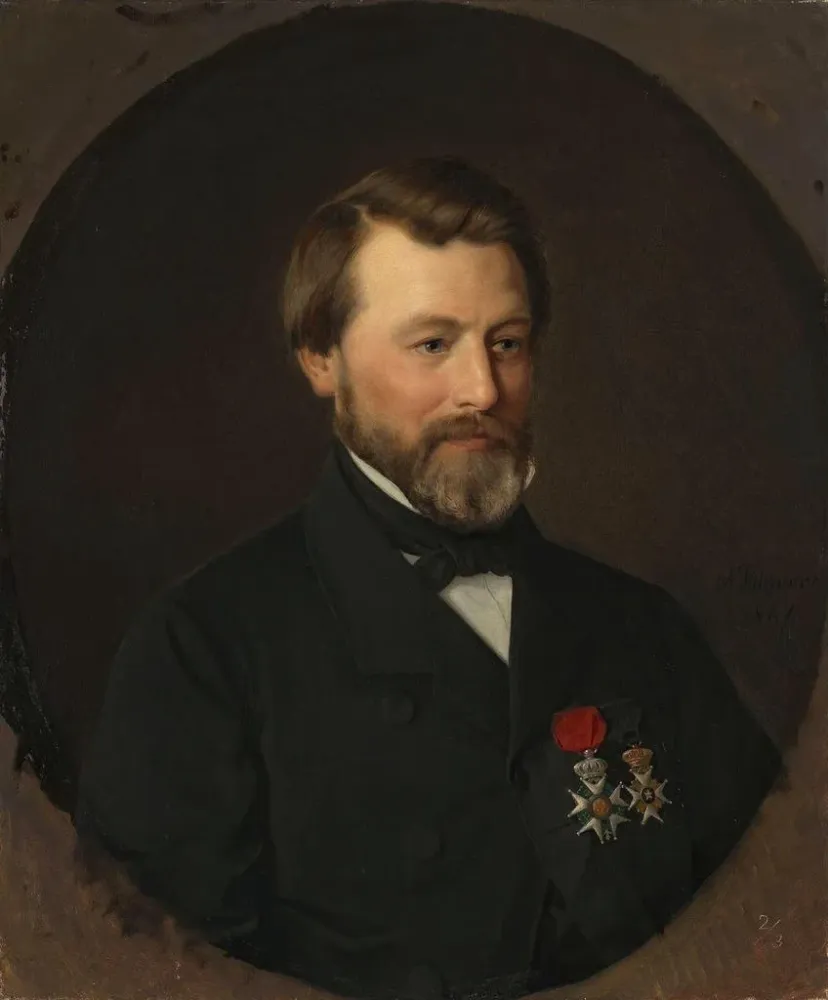 Gemälde Portrait Emil Tidemand, der Bruder des Künstlers - Adolph Tidemand | Kunstdruck