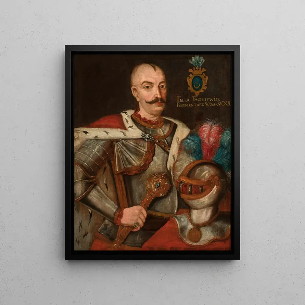 Gemälde Portrait de Félix Tyszkiewicz, Leliwa - Anonyme | Kunstdruck