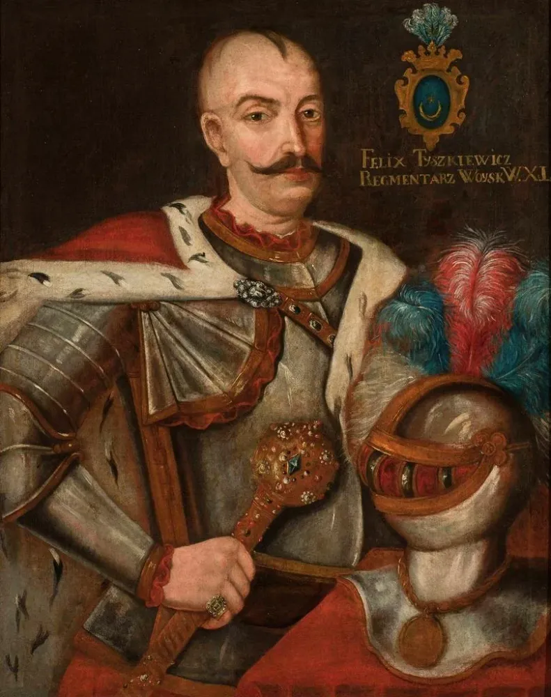Gemälde Portrait de Félix Tyszkiewicz, Leliwa - Anonyme | Kunstdruck