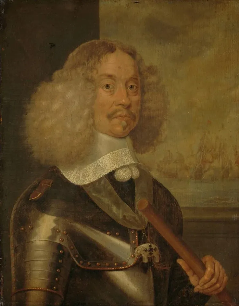 Gemälde Portrait de Jacob Baron van Wassenaer Seigneur d'Obdam Lieutenant-Amiral de Hollande et de West-Frise - Abraham va...