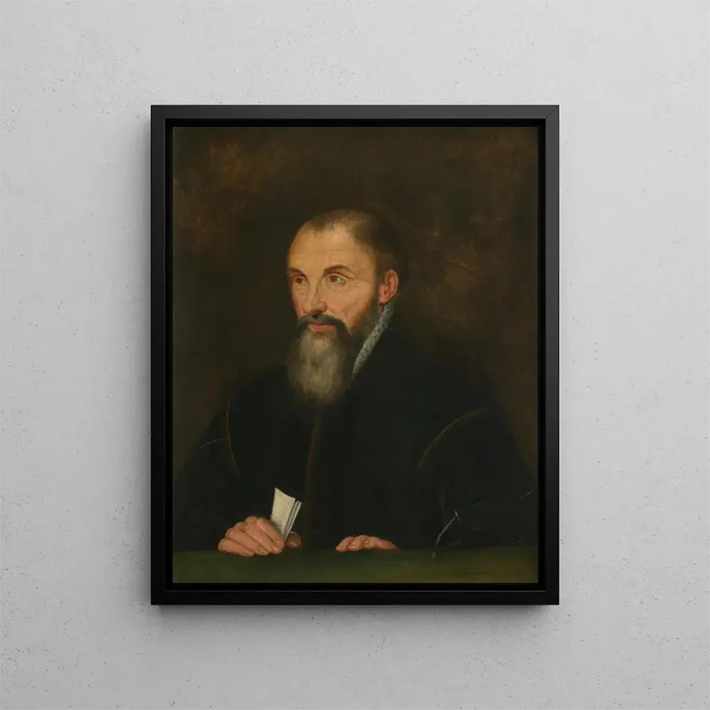 Gemälde Portrait de Jacobus Moretus - Anonyme