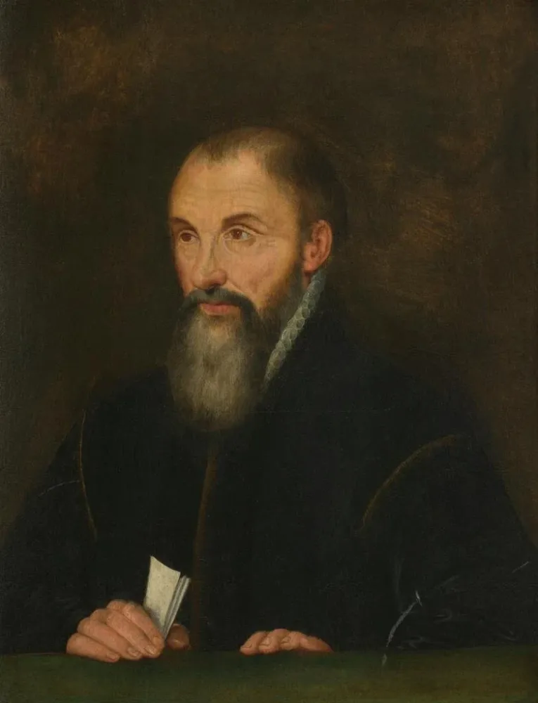 Gemälde Portrait de Jacobus Moretus - Anonyme