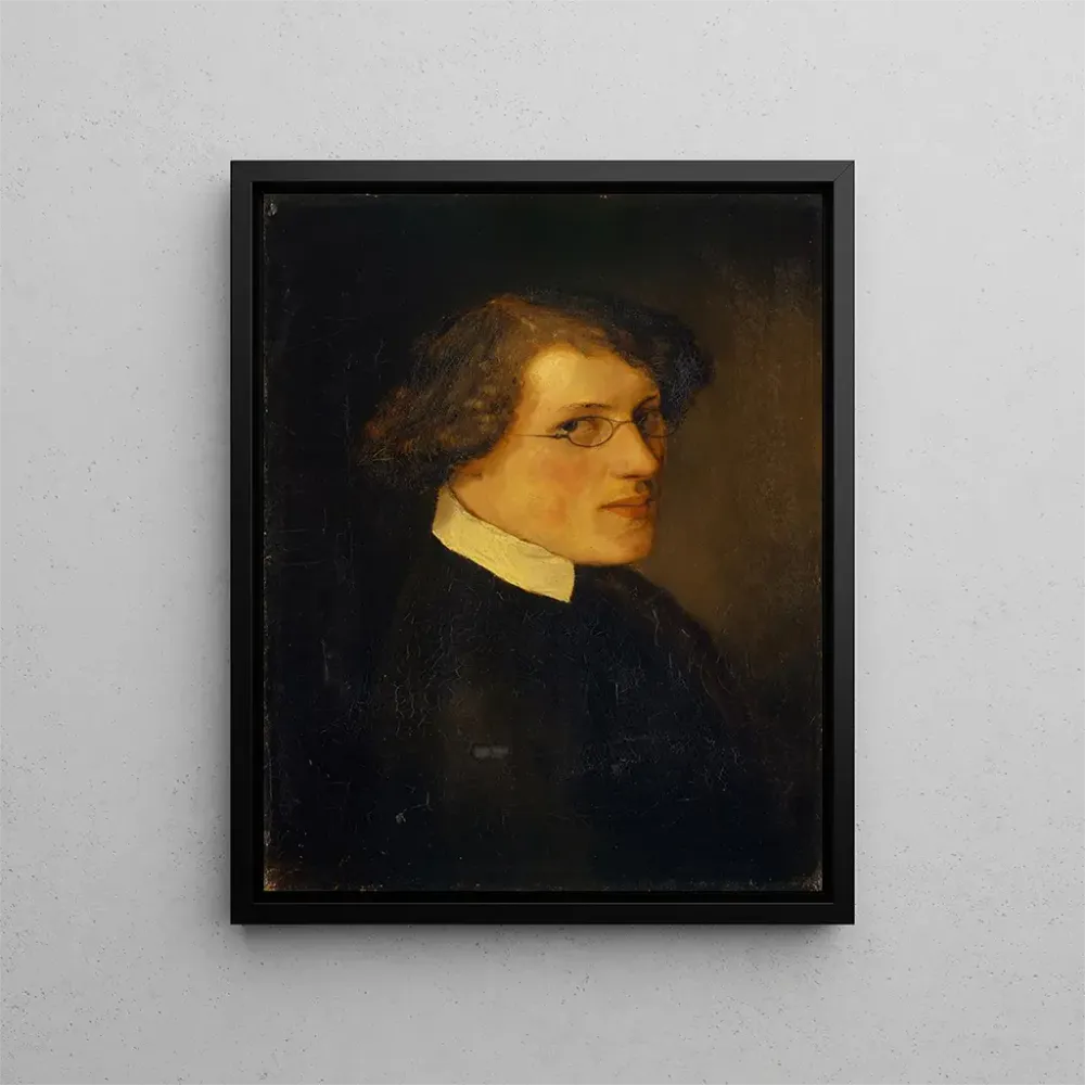 Gemälde Portrait de Jakob Mühly - Arnold Böcklin | Kunstdruck