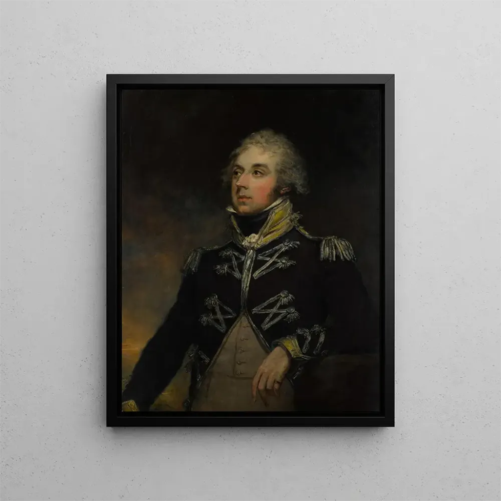 Gemälde Portrait de James Cockburn de Langton - Arthur William Devis | Kunstdruck