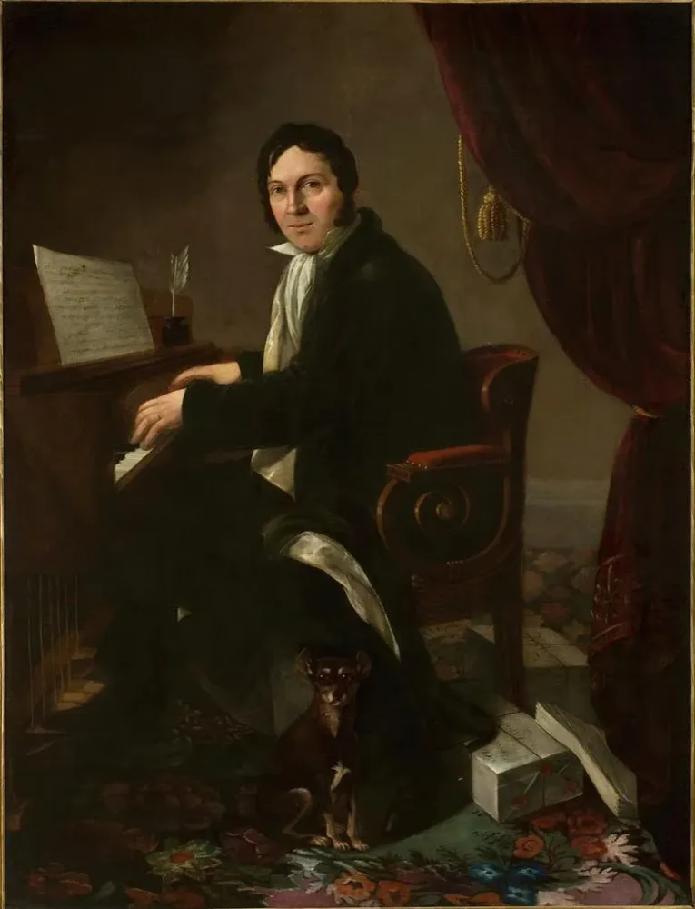 Gemälde Portrait de Karol Kupriski - Aleksander Ludwik Molinari | Kunstdruck