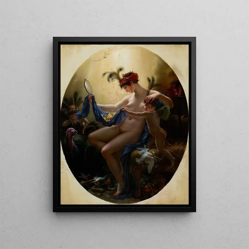 Gemälde Portrait Mlle Lange As Danae - Anne-Louis Girodet-Trioson | Kunstdruck