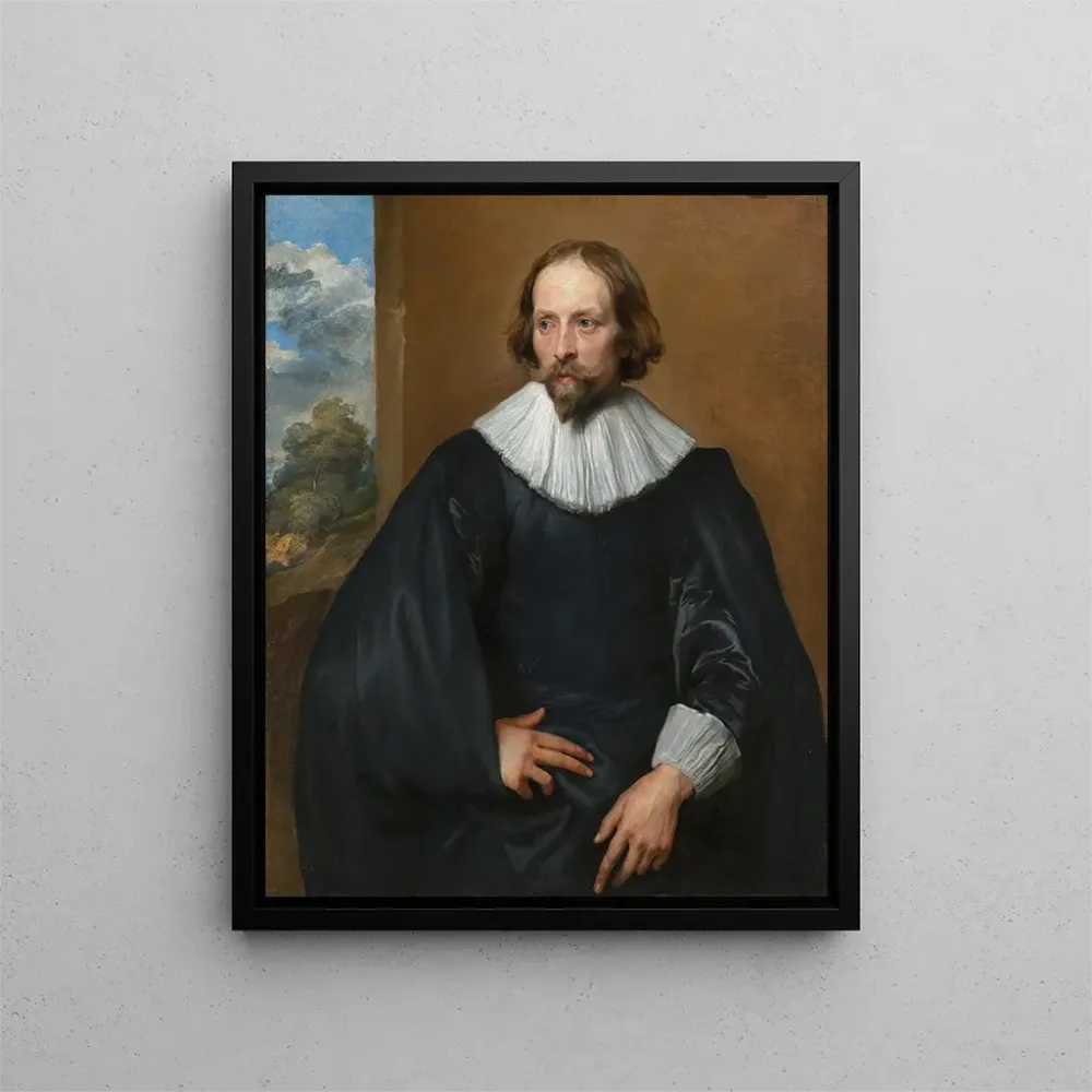 Gemälde Portrait de Quintijn Symons - Antoine van Dyck | Kunstdruck