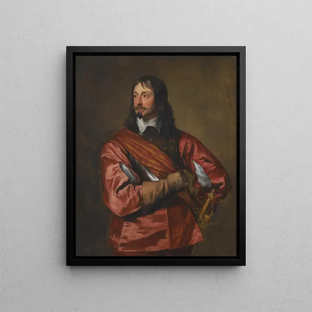 Gemälde Portrait de Sir John Mennes - Antoine van Dyck | Kunstdruck