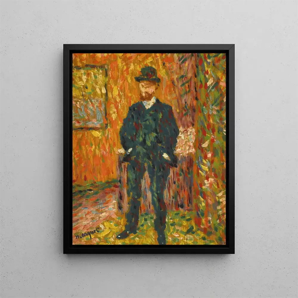 Gemälde Portrait von André Rouveyre - Albert Marquet | Kunstdruck