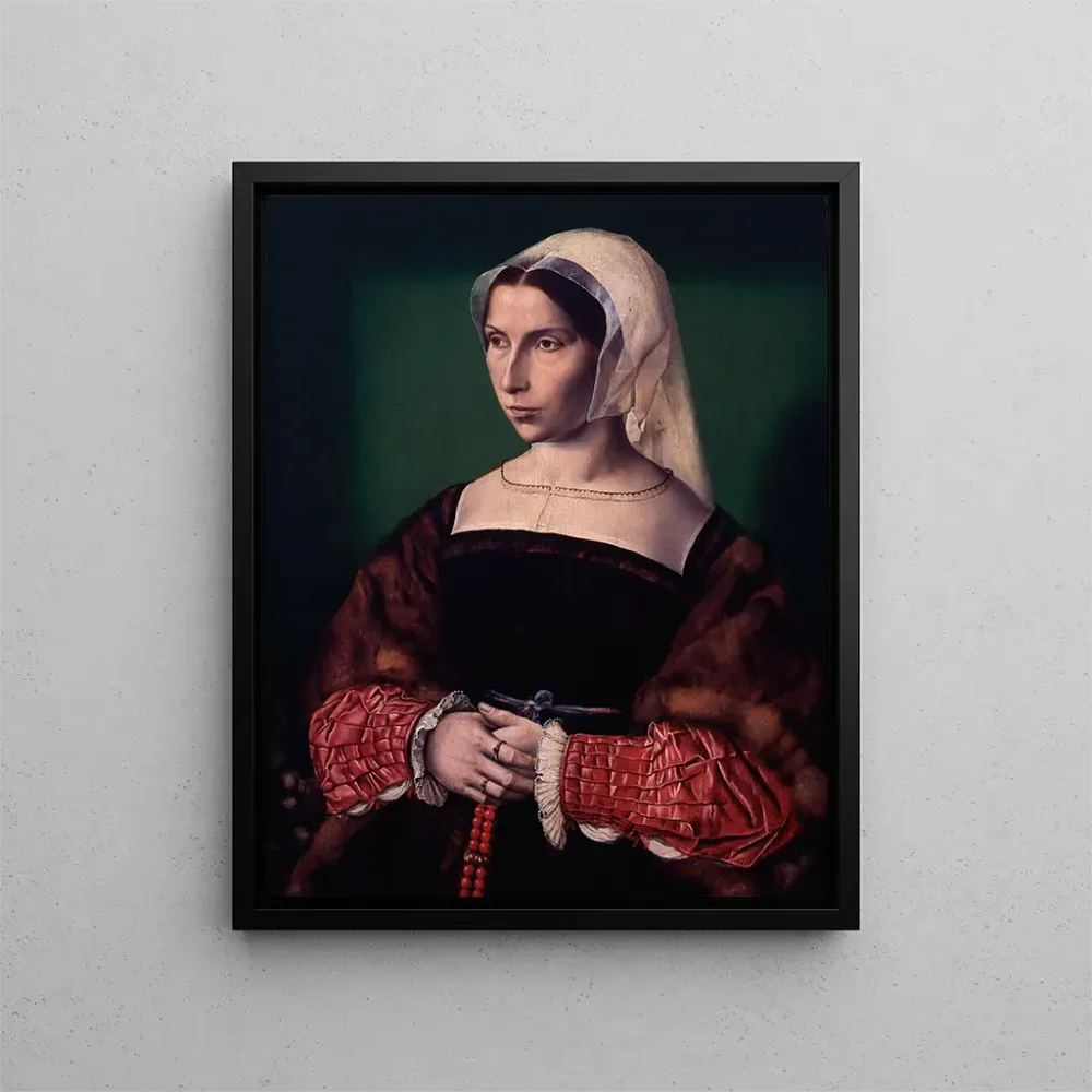 Gemälde Portrait von Anne Stafford - Ambrosius Benson