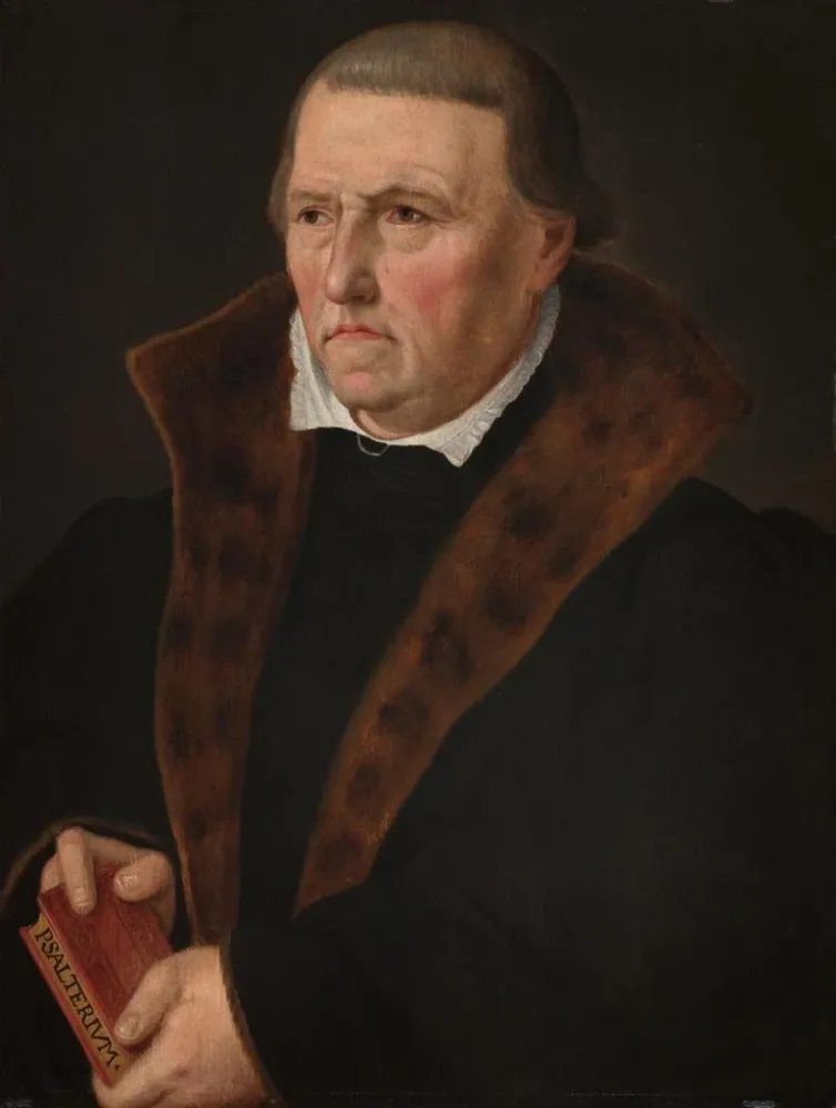 Gemälde Portrait von Cornelius Musius - Anonym | Kunstdruck