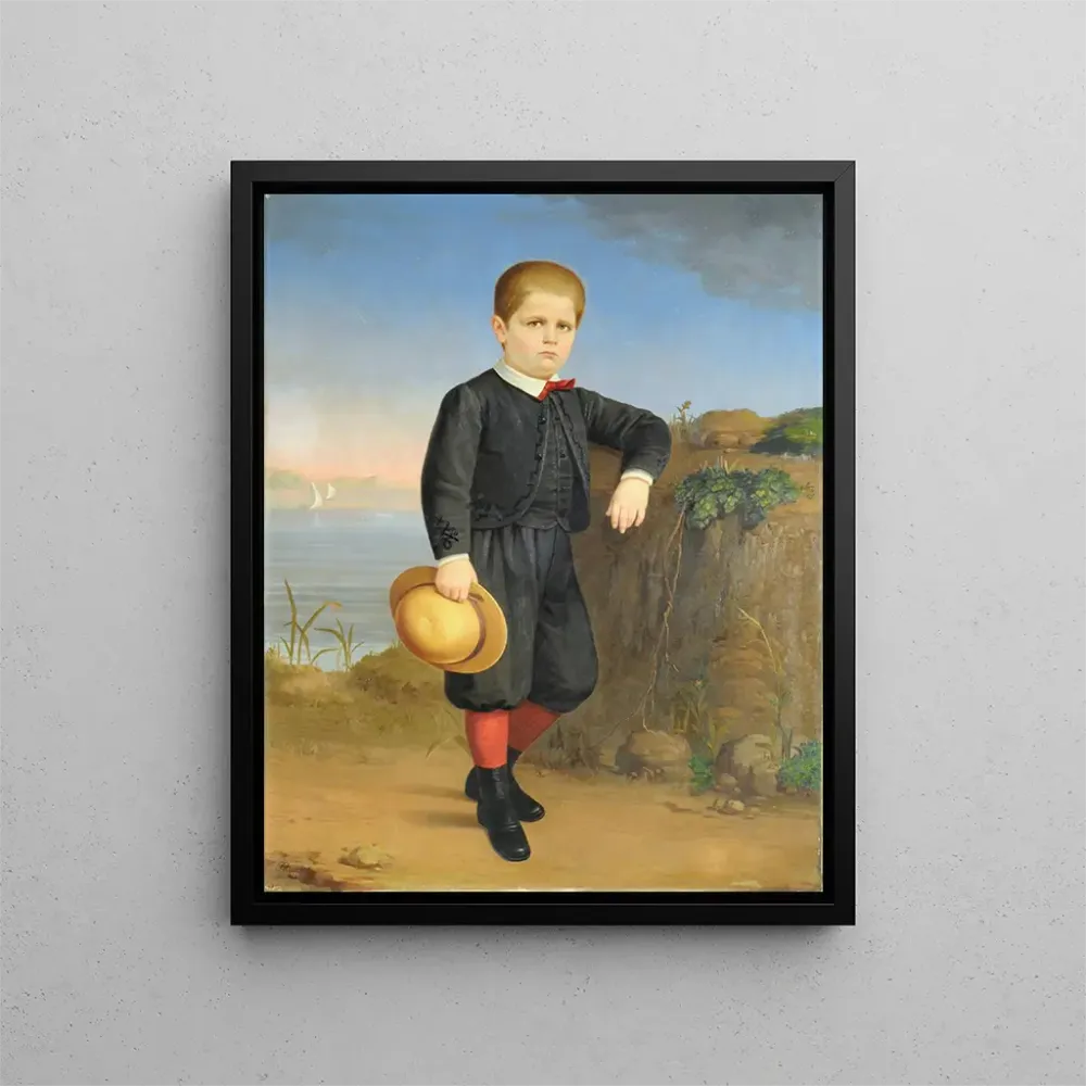 Gemälde Portrait von Eduardo Lahitte Uribelarrea - Benjamin Franklin Rawson | Kunstdruck