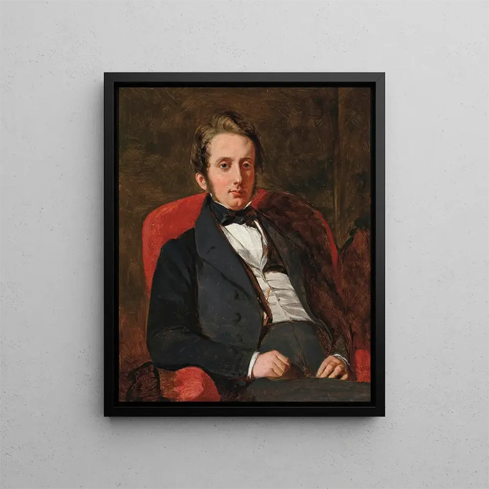 Gemälde Portrait von Henry Charles Hamilton - Augustus Leopold Egg