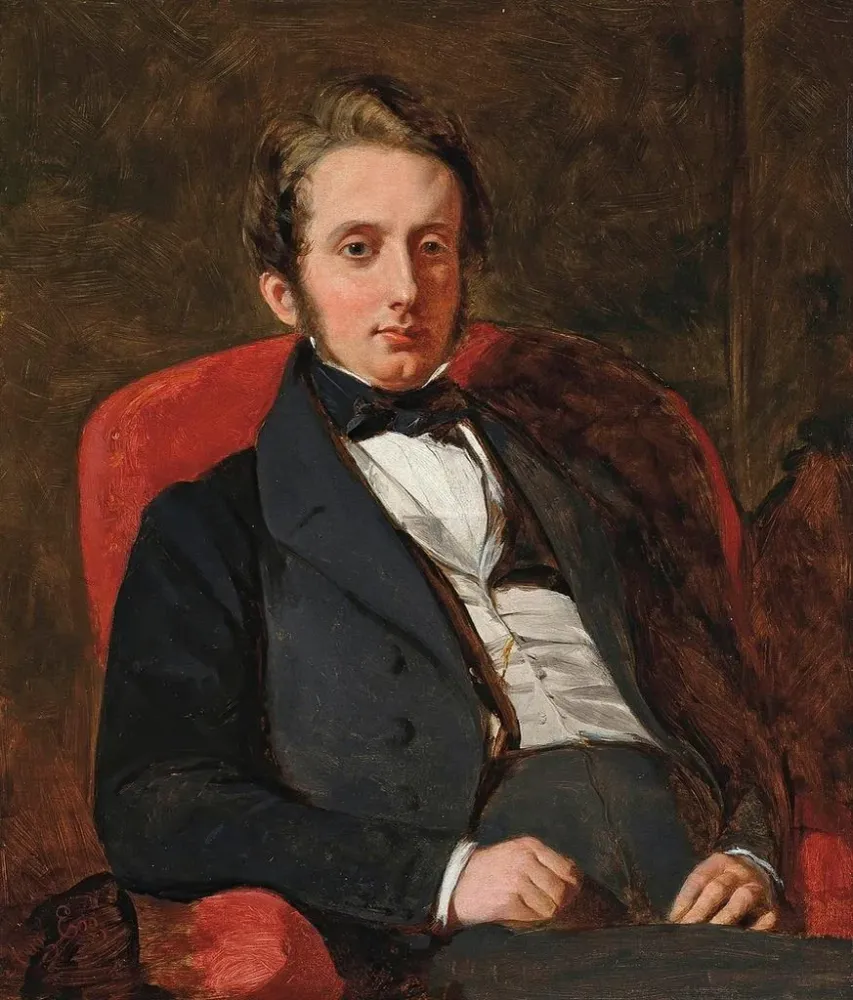 Gemälde Portrait von Henry Charles Hamilton - Augustus Leopold Egg