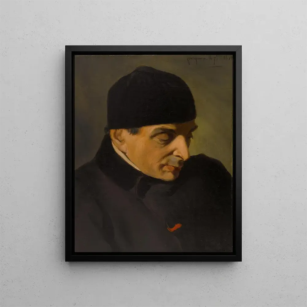 Gemälde Portrait von Pierre Foucher - Auguste de Châtillon | Kunstdruck