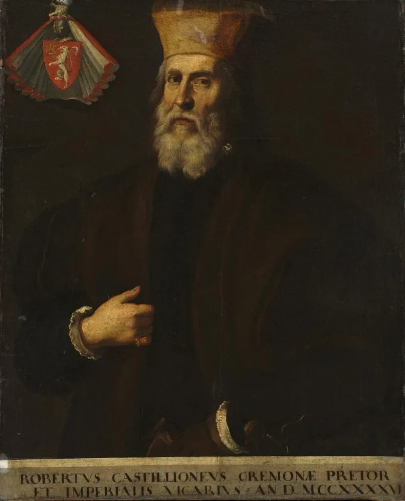 Gemälde Portrait von Roberto Castiglione - Anonym | Kunstdruck