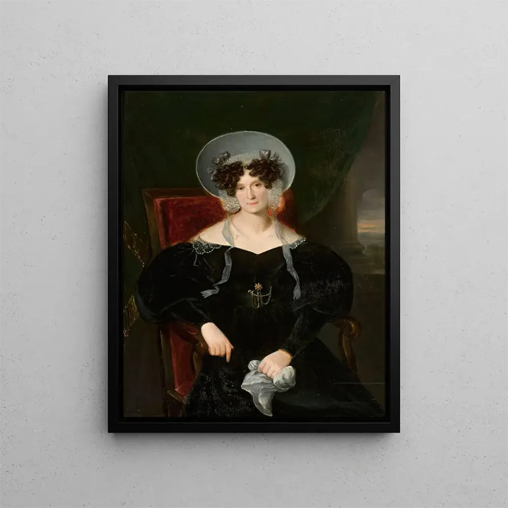 Gemälde Portrait von Zofia Potocka geborene Branicka Ehefrau von Artur - Anonym | Kunstdruck