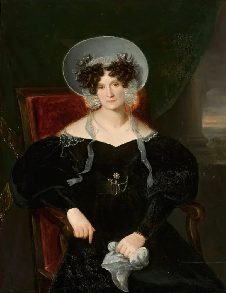 Gemälde Portrait von Zofia Potocka geborene Branicka Ehefrau von Artur - Anonym | Kunstdruck