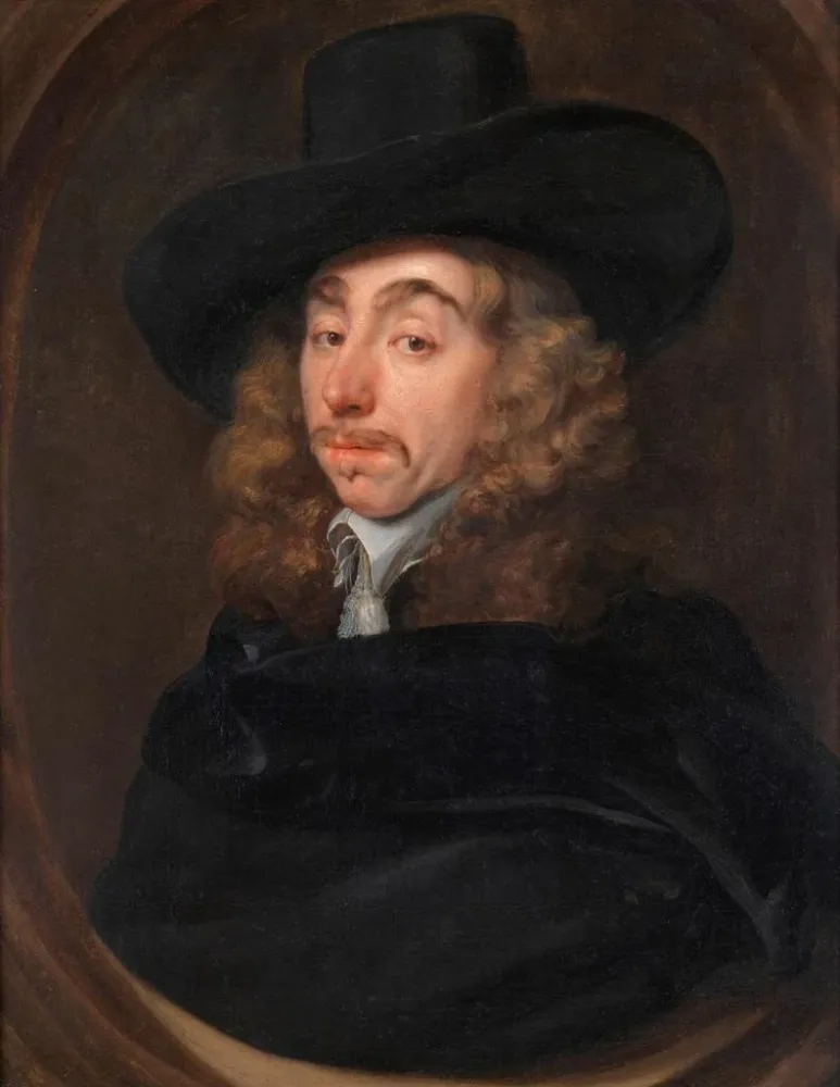 Gemälde Portrait wahrscheinlich von Jan III Moretus - Anonym