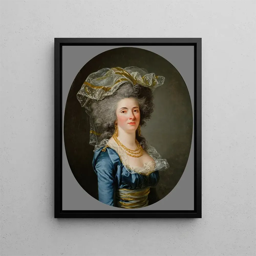Gemälde Porträt mutmaßlich von Philiberte Orléans Perrin de Cypierre Gräfin von Maussion - Adélaïde Labille-Guiard | Kunst...