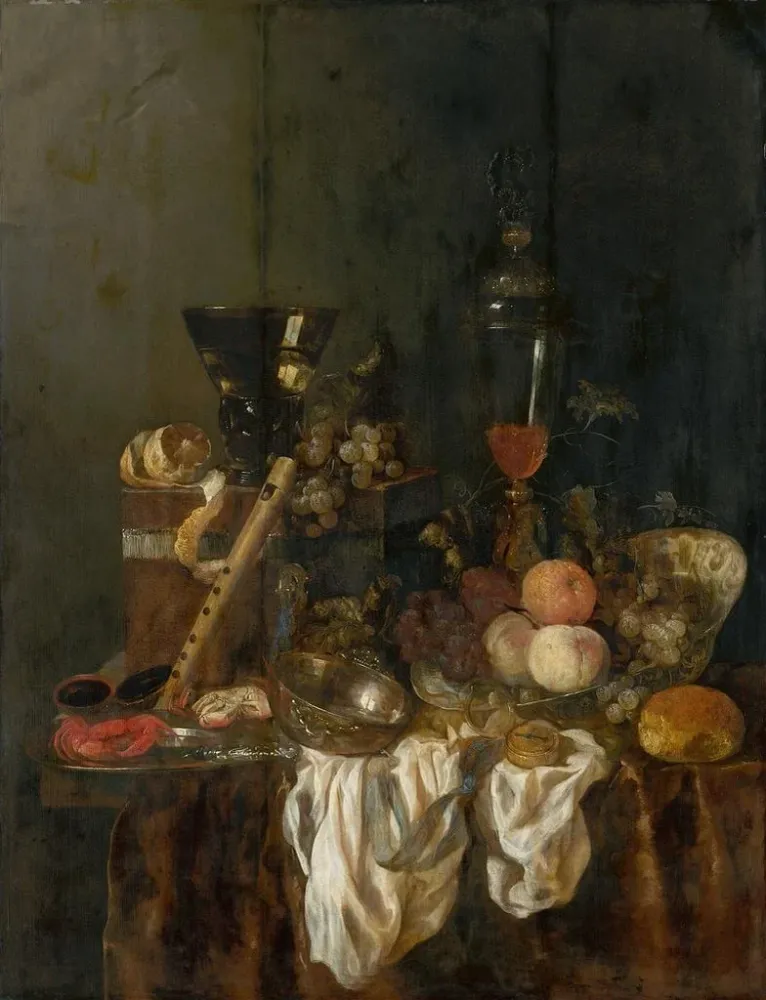 Gemälde prächtiges Stillleben - Abraham van Beyeren | Kunstdruck