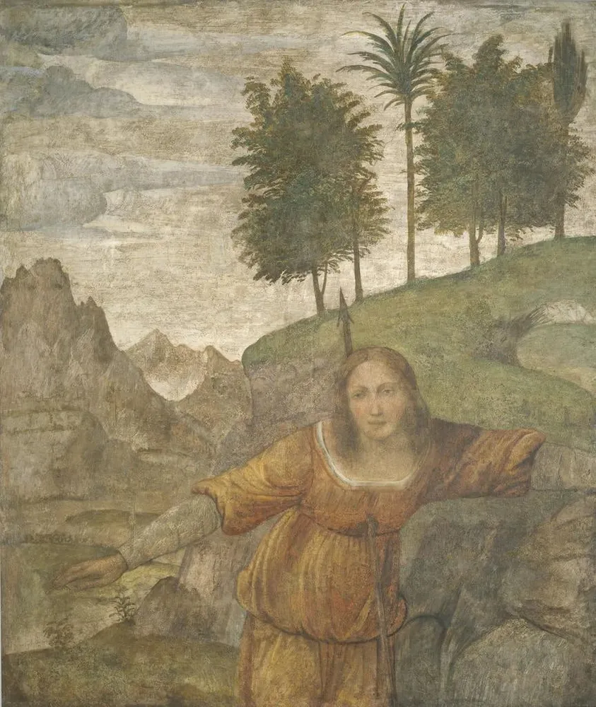 Gemälde Procris durchbohrt vom Speer des Céphale - Bernardino Luini | Kunstdruck