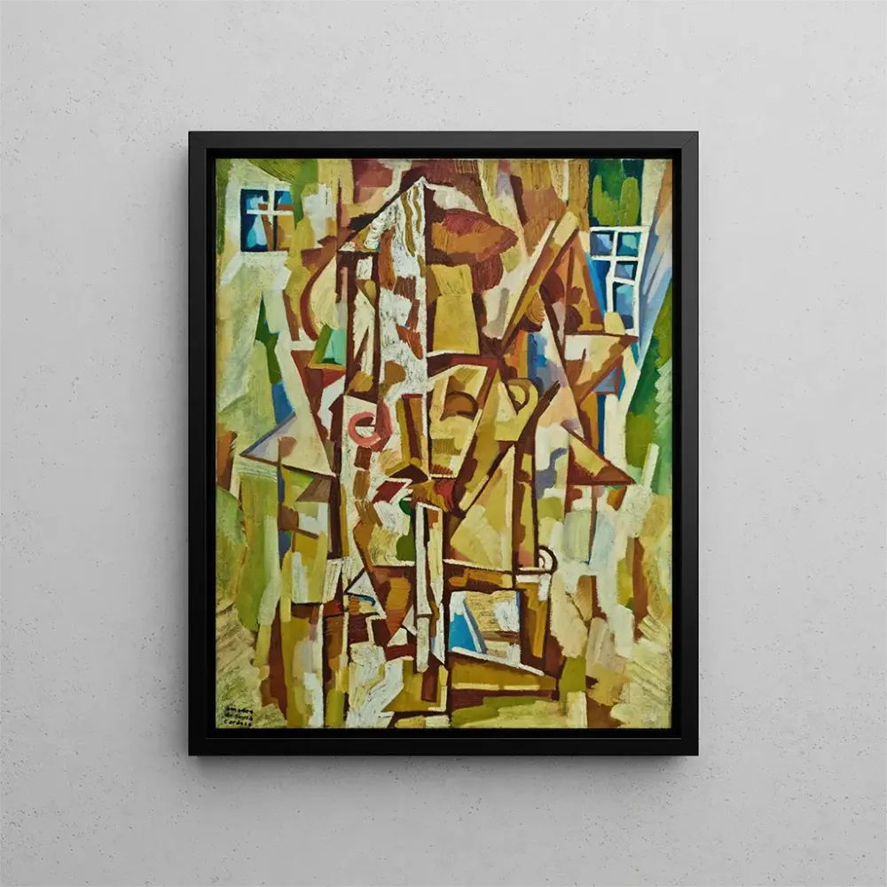 Gemälde Raucher mit Zigarettenraucher - Amadeo de Souza-Cardoso | Kunstdruck