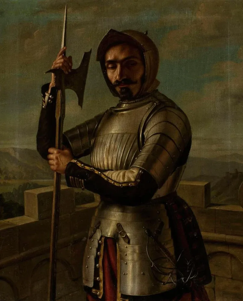 Gemälde Ritter Rüstung - Aleksander Lesser | Kunstdruck