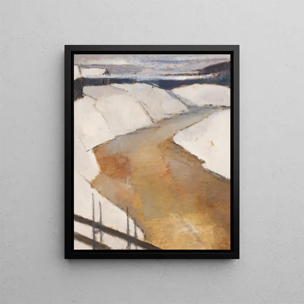 Gemälde Rivière Jaune - Alvar Cawén | Kunstdruck