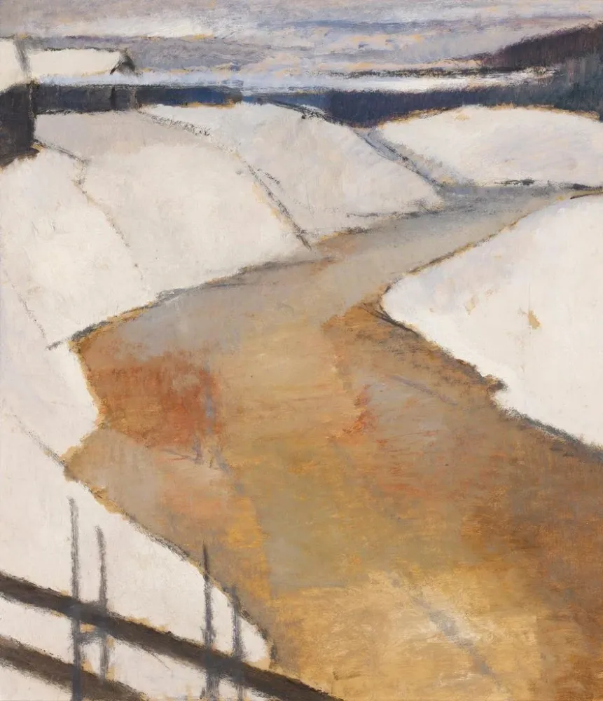 Gemälde Rivière Jaune - Alvar Cawén | Kunstdruck