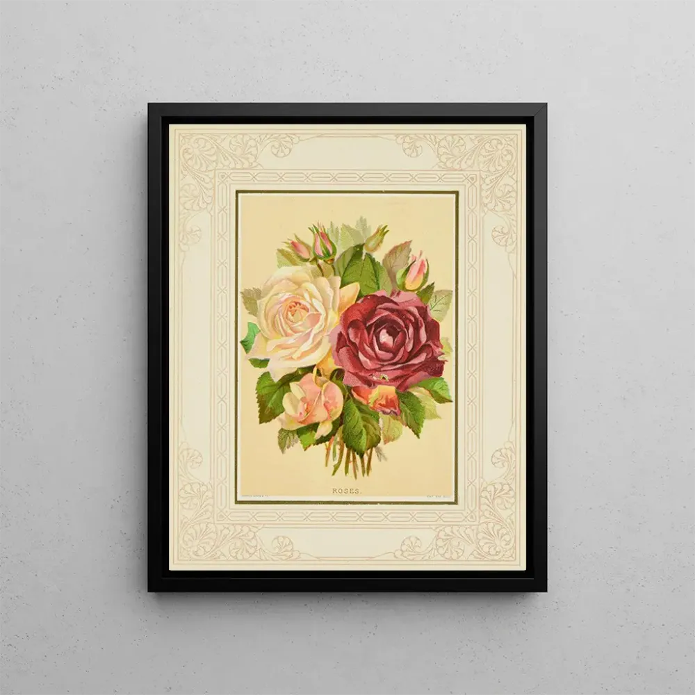 Gemälde Rosen - Marcus Ward & Co. | Kunstdruck