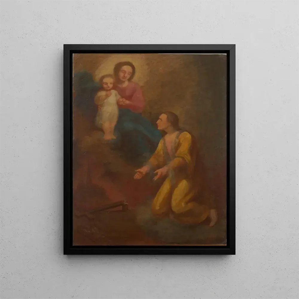 Gemälde Saint Jan Kanty devant Notre-Dame - Aleksander Kotsis | Kunstdruck